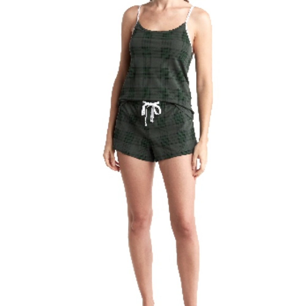 Calvin Klein Stretch Cotton Camisole and Shorts Pajamas